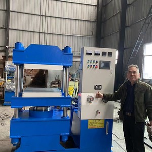 เครื่องอัดยางวัลคาไนซ์ 50 ตัน 100 ตัน 160 ตัน เครื่องไฮดรอลิกสำหรับการแปรรูปแผ่นยาง ผลิตในจีน - Product Image 1
