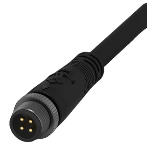 Dinglian esterno illuminazione M12 fili impermeabili connettore tensioni 250 10A corrente nominale rame Nylon plastica/presa metallica - Product Image 5