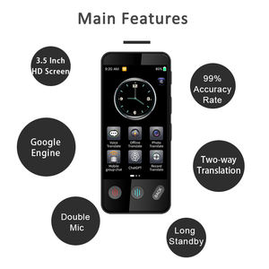 <span class=keywords><strong>Anglais</strong></span> Arabe Vietnamien Espagnol Appareil de traduction hors ligne Chat <span class=keywords><strong>instantané</strong></span> bidirectionnel <span class=keywords><strong>Traducteur</strong></span> vocal intelligent - Product Image 5