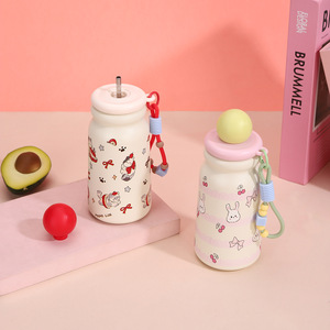 Nouvelle tasse à bille flottante en acier inoxydable 316, haut de gamme, double paroi, isolation sous vide, maintien <span class=keywords><strong>thermique</strong></span> 6-12 heures, portable pour l'extérieur - Product Image 3