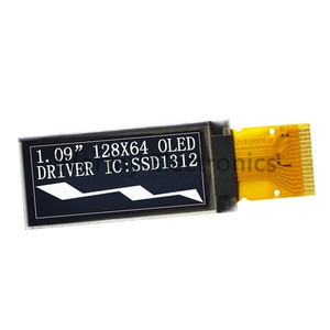 Çözünürlük 128128yüksek parlak beyaz ışık LCD ekran ssdsürücü SSD1312 1.09 inç OLED ekran SPI arayüzü - Product Image 6