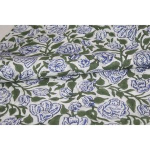 Tela Ligera de Algodón con Estampado Artístico, Tela Estampada a Mano, 100% Algodón, Material Decorativo para el Hogar, Tela para Tapicería - Product Image 2