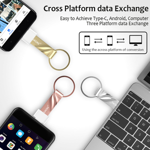 Waterproof Metal Silver <strong>Usb</strong> Flash Drive Pen Drive 32GB 16GB 8GB 4GB Pendrive with Key Ring U <strong>Disk</strong> <strong>Memory</strong> <strong>Disk</strong> Bag Business OEM - Product Image 3