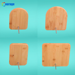 Varias formas de cama de bambú sublimación marco de fotos de impresión personalizada en blanco con buen precio - Product Image 6