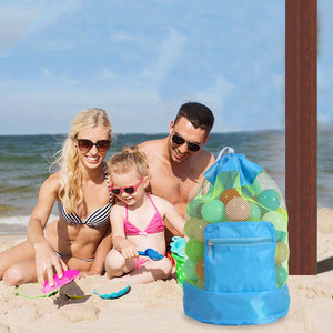 Sac de plage personnalisé pour enfants sac à dos de plage creux à <span class=keywords><strong>bandoulière</strong></span> <span class=keywords><strong>Amazon</strong></span> sac de rangement de jouets de plage - Product Image 2