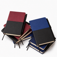 N6022 Mini Notizbuch Taschennotizbuch A6 PU Günstiges Hardcover-Journal Großpackung Werbe-Notizbuch