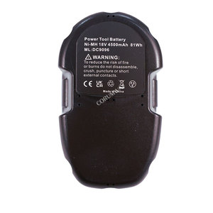 Pin khoan 18V 4.5Ah NI-MH DC9099 DW9095 DW9096 DW9098 DE9038 4500mAh/81Wh, pin cho dụng cụ điện không dây - Product Image 5