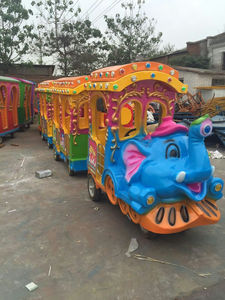 Parc à thème, parc d'attractions pour enfants, petit train pour enfants et adultes, manèges électriques sans rail à vendre - Product Image 2