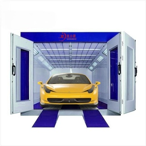 Fournir des cabines de peinture en aérosol CE à vendre 7m * 5m salle de peinture de <span class=keywords><strong>voiture</strong></span> 30kw Auto électrique <span class=keywords><strong>Diesel</strong></span> chauffage four de cuisson - Product Image 2