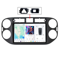 Système audio pour voiture Android avec écran tactile 2K, amplificateur DSP, GPS et RGB pour VW Tiguan - Série DUDU 12+512 Go