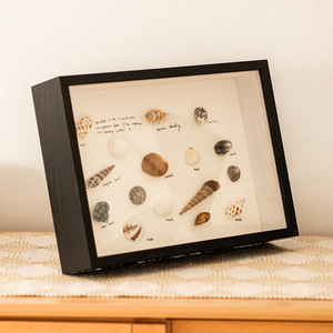 New Arrival Black Wood 3cm 5cm 2-inch Deep 8x10 <strong>A3</strong> A4 16x20 Shadow <strong>Box</strong> with Glass Display Frames - Product Image 5