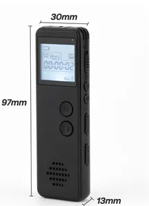 Máy ghi âm kỹ thuật số chèn thẻ với định dạng âm thanh MP3 & WAV để ghi lại các cuộc hội thoại và cuộc họp cá nhân - Product Image 2