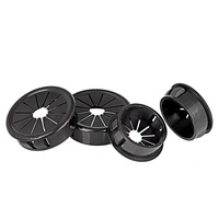 Oeillet de câble à encliqueter en nylon en forme de pétale RSB Service de coupe personnalisé pour anneau de Protection de fil Panneaux électriques Câblage automobile