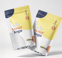Sachet Doypack Personnalisé Refermable de Qualité Alimentaire avec Fermeture Éclair pour Snacks