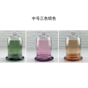 Tin tưởng chai nước hoa ion mạ màu phun hương liệu thủy tinh chuông che nến Jar cốc - Product Image 4