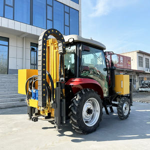Máquina Perforadora de Pozos Montada en Tractor Más Vendida con Cabina, Plataforma de Perforación de Pozos de Agua de 200 m - Product Image 2