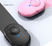 Control Remoto Inalámbrico Recargable por USB para Cámara, Obturador Compatible con Teléfonos iPhone/Android
