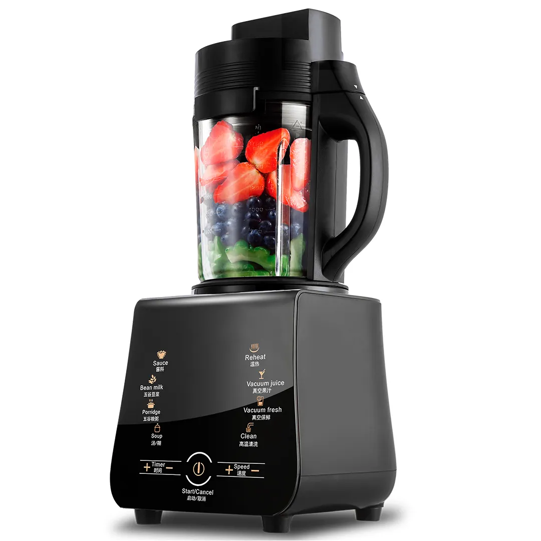 Hoge Snelheid Vacuüm Elektrische Professionele Commerciële Power Keuken Tool Blender Voedsel Fruit Juicer Blender Milkshake Mixer