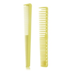 Lot de 2 peignes de barbier noirs en plastique pour la coiffure <span class=keywords><strong>à</strong></span> <span class=keywords><strong>domicile</strong></span>, outil de coiffage, peigne <span class=keywords><strong>à</strong></span> cheveux, logo personnalisé - Product Image 5