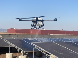 Dron de <span class=keywords><strong>Limpieza</strong></span> para Paneles Solares, Ventanas y Fachadas de Edificios, Techos de Casas, con Cámara 2K - Product Image 6