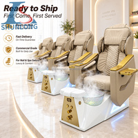 Fauteuil de manucure en cuir souple personnalisé, chaise de loisirs en velours pour salon de beauté et usage domestique
