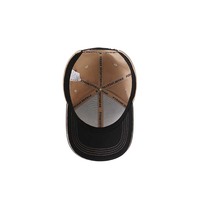 Casquette personnalisée brodée avec patch léopard, en sergé vintage, réglable, unisexe, pour le sport et l'extérieur, vente en gros OEM