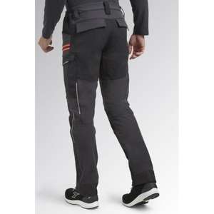 DIADORA UTILITY - 702.179839-C8817/L Pantalón cargo negro elástico de material mixto-PANTALÓN DE TRABAJO EAN 8053607263813 - Product Image 3