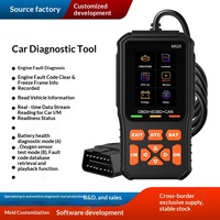 Detector de Batería OBD2 M525, Instrumento de Diagnóstico para Automóviles con Pantalla a Color, Compatible con Varios Modelos, Soporte para 13 Idiomas