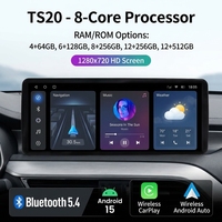 NUEVOS Radios para Auto con Pantalla Táctil de 12.3 Pulgadas, Carplay, Android Auto, Reproductor de DVD para Auto con DSP para Lexus LX570 2005-2011
