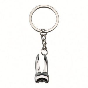 SY2827 Creative <b>Mini</b> Dental Molar Tooth Shaped Keychain Teeth Metal Key Chains Dental Promotional Gifts Dentist Keychain - Product Image 2