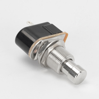 SPST 2-Pin Momentary NC Guitar Pedal Switch Click Sound Normally Closed Pedal Accessories Stringed Instruments Parts Accessories