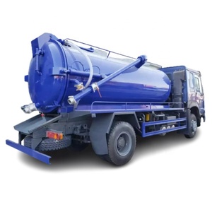 Sinotruck howo cina nuovo arrivo dongfeng 4x2 sistema di ribaltamento idraulico di aspirazione vuoto camion delle acque reflue pompa - Product Image 6