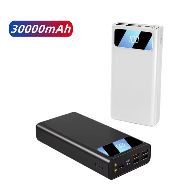 Portable 30000mah Powerbank Mobile Phone Charger 30000mah Power Banks Best Powerful 30000mah Power Bank