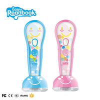 OEM niños preescolar aprendizaje de idiomas OID pluma de lectura de plástico batería de litio Unisex interactivo redondo ABS 3,5mm CN;GUA