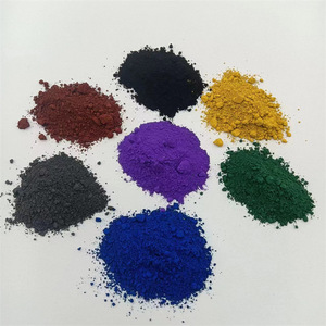 Oxyde de fer rouge, noir, jaune, brun, pigments d'oxyde de fer <span class=keywords><strong>pour</strong></span> colorant de béton, ciment, briques, fournis par l'usine - Product Image 4