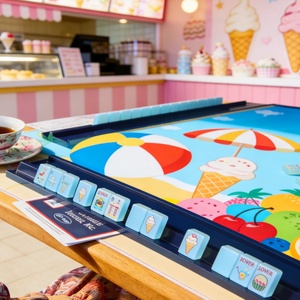Tuiles de Mahjong Lumineuses en Acrylique Gravées – Jeu de Mahjong Américain pour les Soirées Ludiques et les Moments de Détente - Product Image 5