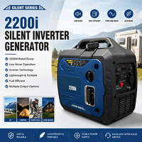 E-XIAPU Leiser Tragbarer Benzin-Elektro-Generator Mini Benzin-Inverter-Generatoren 2KW