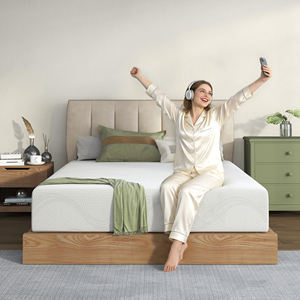 Colchón de Espuma Viscoelástica Duradero y Refrescante con Funda Extraíble, Compresión al Vacío, en Caja, para Dormitorio, Transpirable, para Dormir - Product Image 1