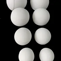 Sfere ceramiche in alluminio inerte/sfera abrasiva a secco in porcellana dal fornitore della cina sfera cremosa