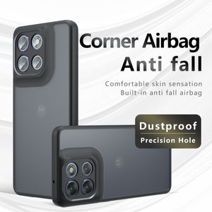 Étui magnétique fin transparent mat en PC antichoc avec recharge sans fil pour Motorola <span class=keywords><strong>Moto</strong></span> G86 <span class=keywords><strong>Power</strong></span> / <span class=keywords><strong>Moto</strong></span> G86 / Edge 70 Ultra - Product Image 1