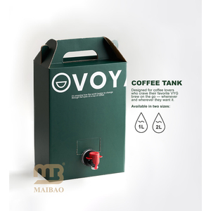 Dispensador de café árabe personalizado para llevar, bolsa de café Gahwa aislada para llevar, bolsa de café ecológica en caja, válvula de embalaje BIB - Product Image 6