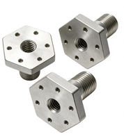 MTS 402641 Flensa Instalasi Berulir 3/4 "-16 UNF Sambungan Flensa Heksagonal