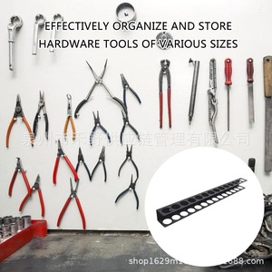 Wall Mounted Tool Storage <b>Rack</b> Rectangle Heavy Duty Powder Coated For Workshop Organization - Product Image 5