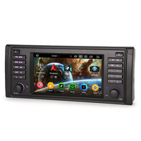 GPS de voiture Erisin ES5739BN Android 14 GPS SatNav Lecteur DVD de voiture pour BMW Série 5 E39 M5 DSP 4G CarPlay sans fil Radio de voiture DAB