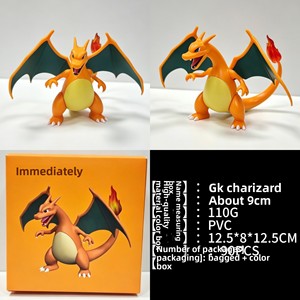 Figurines de collection miniatures Kawaii 100 % authentiques de la série Pokémon <span class=keywords><strong>Battle</strong></span> Time en PVC, 6 pièces/boîte, modèle de jouet anime chinois, boîte mystère - Product Image 4