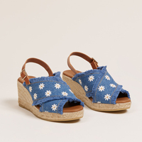 Le plus récent personnalisé corde de chanvre été Espadrille à feuilles persistantes haute plate-forme à talons ronds et en cuir véritable doublure Sexy sandales compensées
