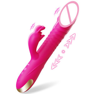Estimulador de Clítoris de Silicona Recargable por USB, Vibrador de Punto <span class=keywords><strong>G</strong></span>, Vibrador de Empuje Rápido, Juguetes Sexuales para Mujeres y Parejas - Product Image 1