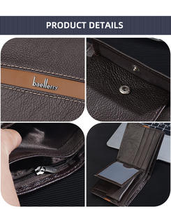 Carteras <span class=keywords><strong>de</strong></span> Cuero Hechas a Mano con Piel <span class=keywords><strong>de</strong></span> Vaca Genuina Personalizadas, Carteras Retro para Hombre con Múltiples Ranuras para Tarjetas, Cartera Bifold para Licencia <span class=keywords><strong>de</strong></span> <span class=keywords><strong>Conducir</strong></span> - Product Image 5