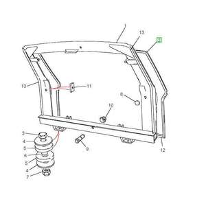 Guarnizione Portellone Adatta per LAND ROVER - Product Image 1