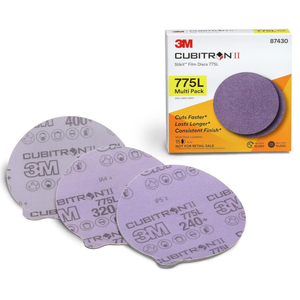 3M Hookit II 775L 150mm 1mm 中粒セラミックPSGフィルムサンディングディスク OEMオービタルサンダー用 - Product Image 3